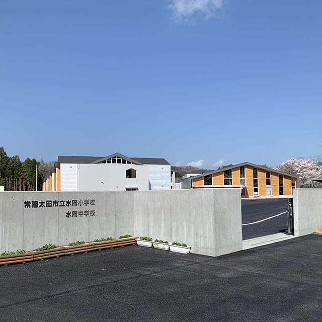 水府小・中学校建築外構工事（1/3）