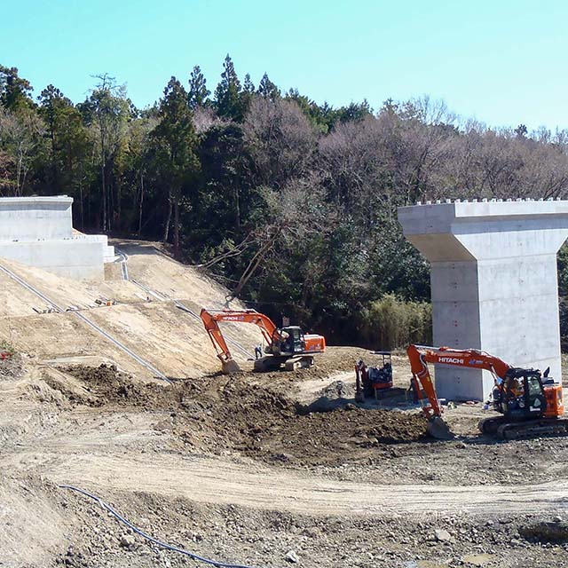 高貫町橋梁下部工事（1/2）